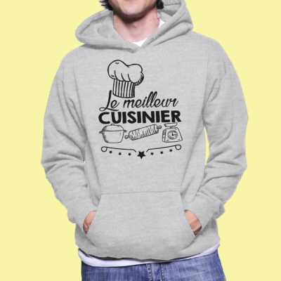 SWEAT "LE MEILLEUR CUISINIER"