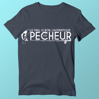 TEE-SHIRT "L'AUTHENTIQUE PECHEUR"