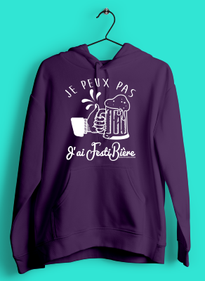 SWEAT "JE PEUX PAS J'AI FESTIBIÈRE"