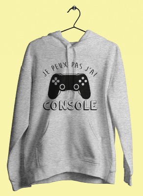 SWEAT "JE PEUX PAS J'AI CONSOLE"