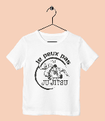 TEE SHIRT ENFANT "JE PEUX PAS J'AI JUJITSU"