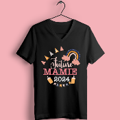 T-SHIRT  "FUTURE MAMIE 2024"