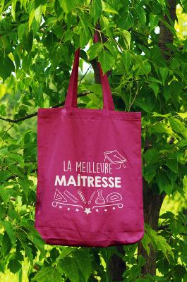 TOTEBAG "MEILLEURE MAÎTRESSE"