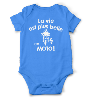 BODY "LA VIE EST PLUS BELLE EN MOTO"