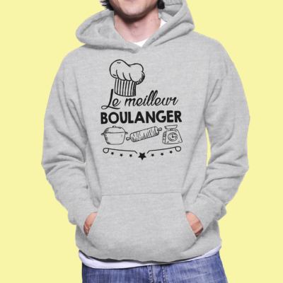 SWEAT "LE MEILLEUR BOULANGER"