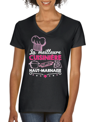 TEE-SHIRT " LA MEILLEURE CUISINIÈRE"