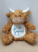 PELUCHE VACHE PERSONNALISABLE