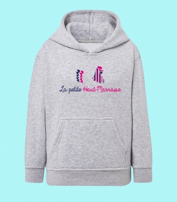 SWEAT ENFANT " LA PETITE HAUT-MARNAISE" POULE