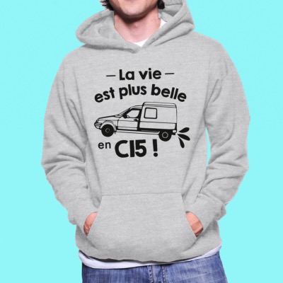 SWEAT " LA VIE EST PLUS BELLE EN C15"