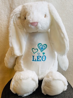 PELUCHE LAPIN PERSONNALISABLE