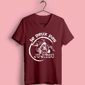 TEE-SHIRT "JE PEUX PAS J'AI JUJITSU"