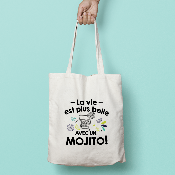 TOTEBAG "MOJITO"