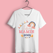 T-SHIRT  "FUTURE MAMIE 2024"