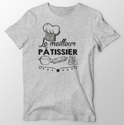 TEE-SHIRT  "LE MEILLEUR PÂTISSIER"