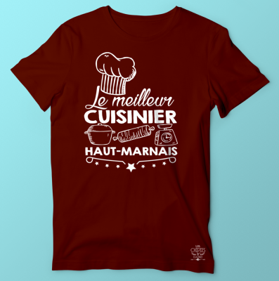 TEE-SHIRT  "LE MEILLEUR CUISINIER HAUT-MARNAIS"