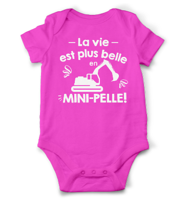 BODY "LA VIE EST PLUS BELLE EN MINI-PELLE"