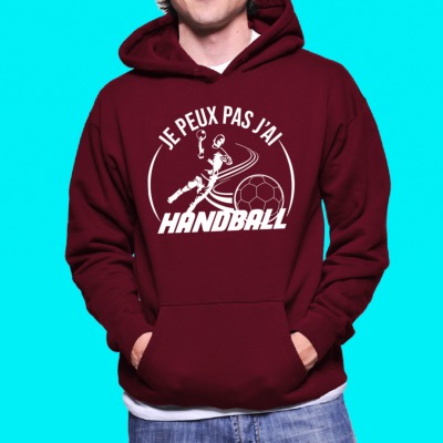 SWEAT "JE PEUX PAS J'AI HANDBALL"