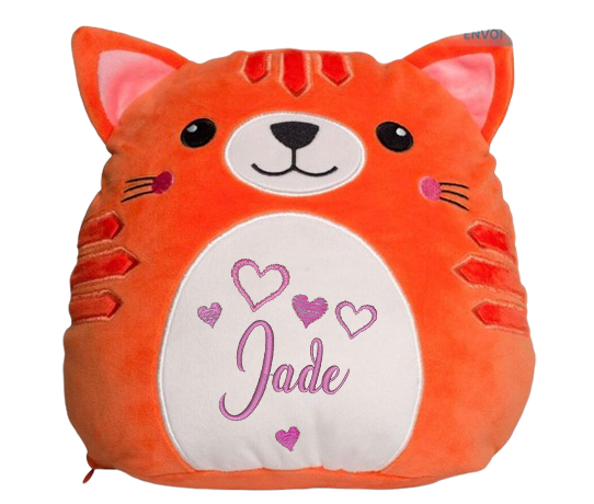 PELUCHE CHAT PERSONNALISABLE