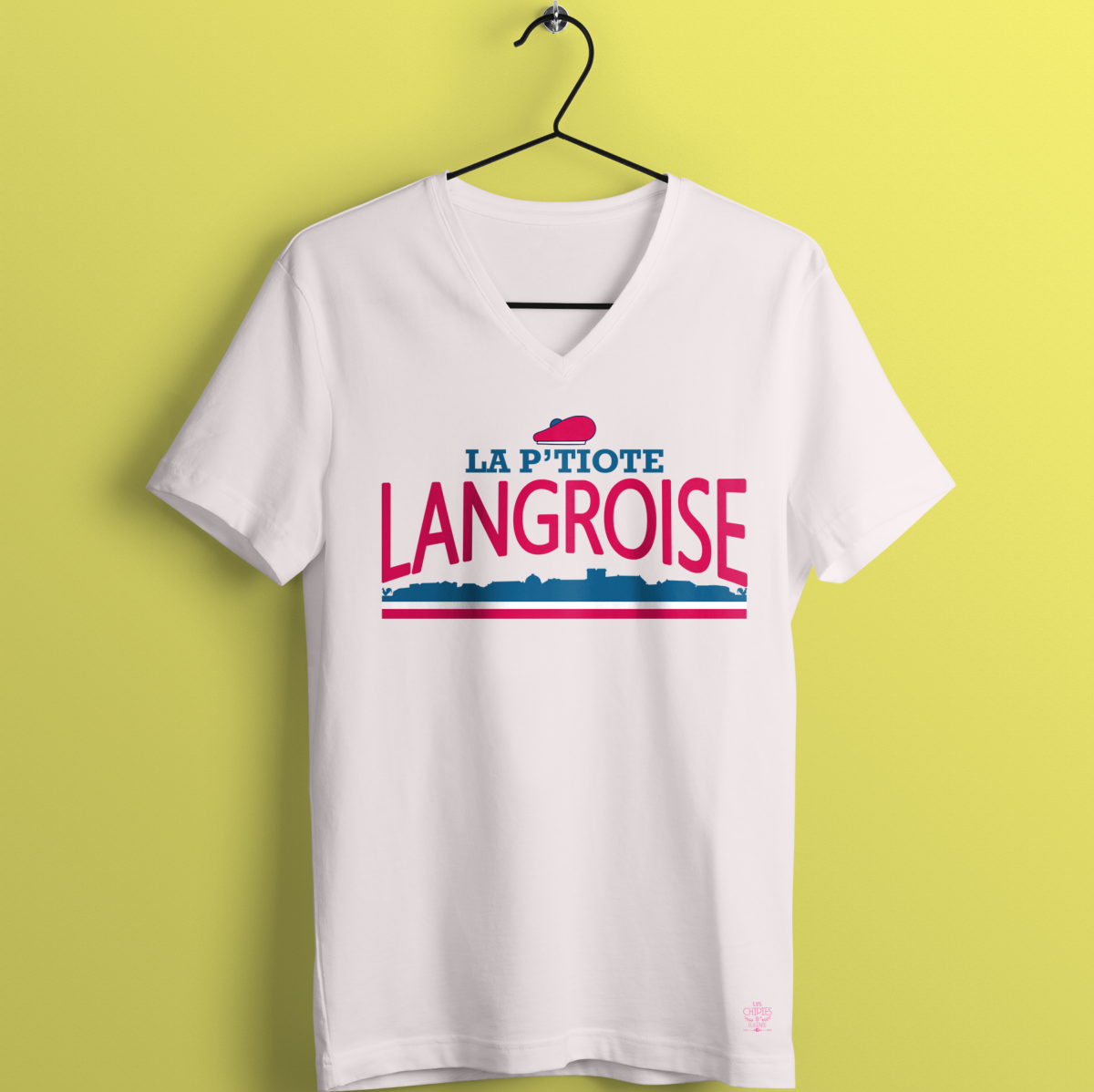 TEE-SHIRT " LA P'TIOTE LANGROISE"