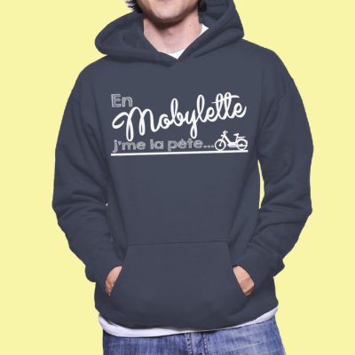 SWEAT "EN MOBYLETTE J'ME LA PÈTE"