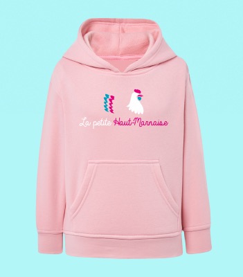 SWEAT ENFANT " LA PETITE HAUT-MARNAISE" POULE